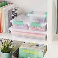 Petite boîte transparent à clip de Sterilite 1 pièce