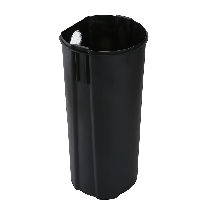 Poubelle de cuisine Better Homes & Gardens, 30 litres, en acier inoxydable, ronde, à pédale, avec couvercle à fermeture douce, argentée