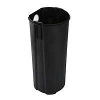 Poubelle de cuisine Better Homes & Gardens, 30 litres, en acier inoxydable, ronde, à pédale, avec couvercle à fermeture douce, argentée