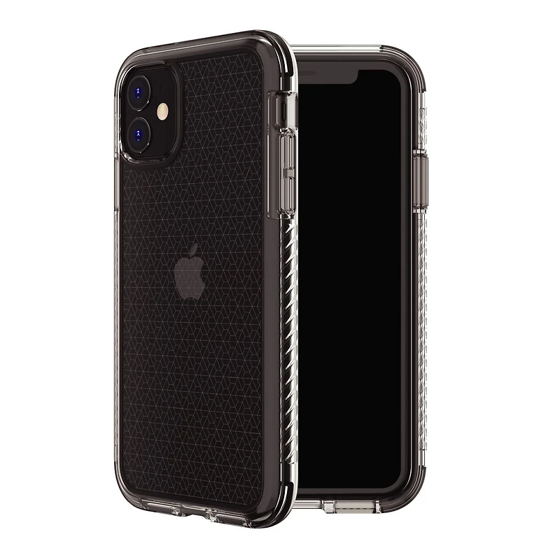 onn. Impact Phone Case for iPhone 11 / iPhone XR - Smoke