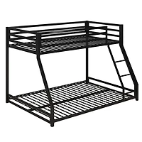 DHP Miles Metal Twin/Full Bunk Bed