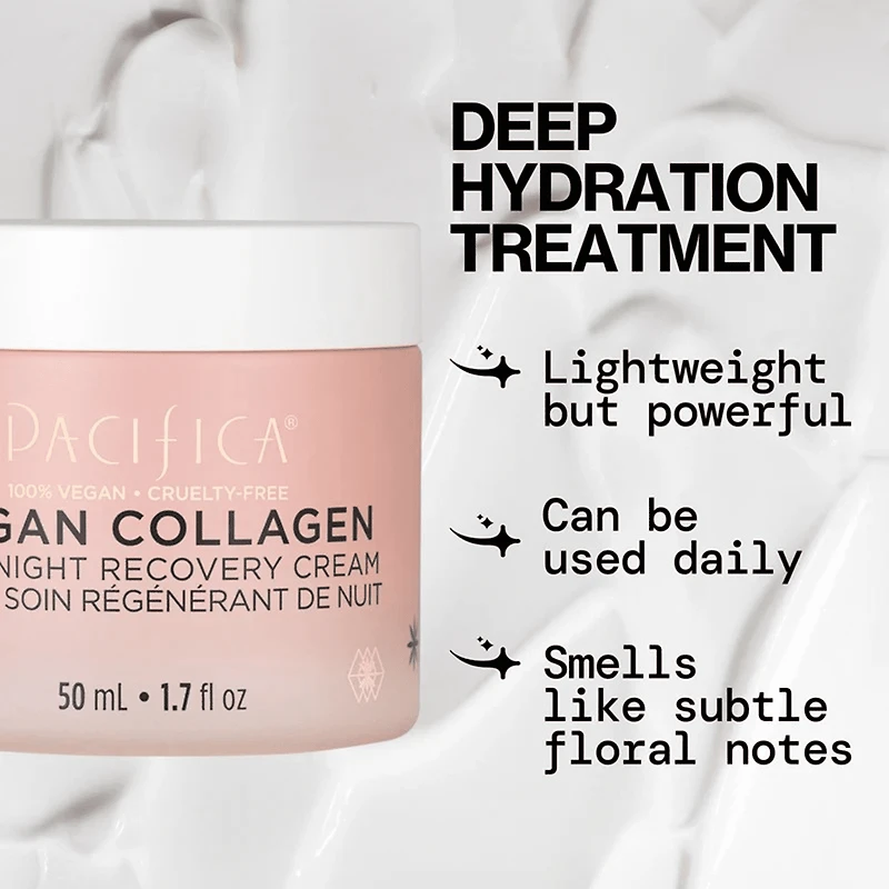 Pacifica - Vegan Collagen Overnight Recovery Cream - 50ml