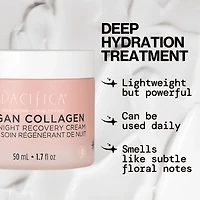 Pacifica - Vegan Collagen Overnight Recovery Cream - 50ml