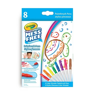 8 Stylos-Pinceaux Color Wonder Crayola
