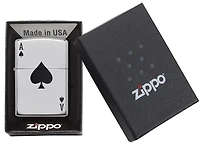 Zippo ace chanceux haut poli (24011)