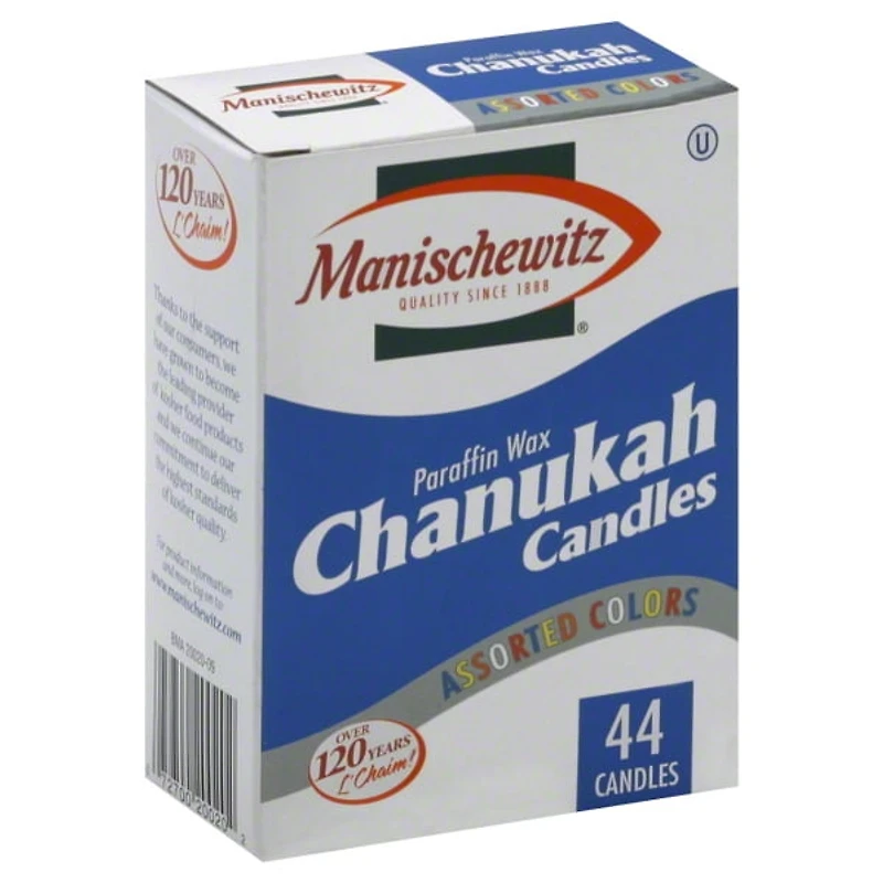 Bougies de Hanoucca Manischewitz