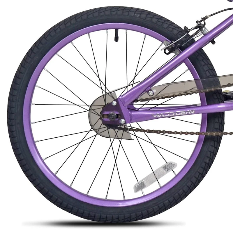Vélo BMX Madd Gear 20 po pour filles - Violet - 5 á 9