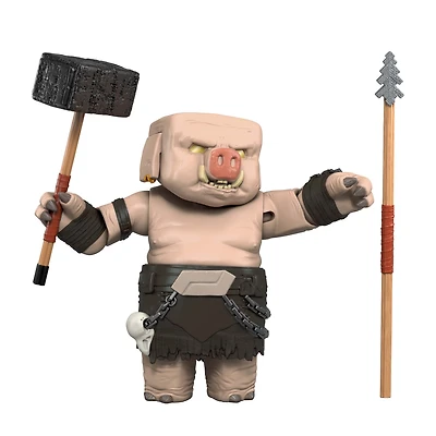 Figurine et accessoires Piglin Warrior de Minecraft, coffret de jeu inspiré de Un film Minecraft