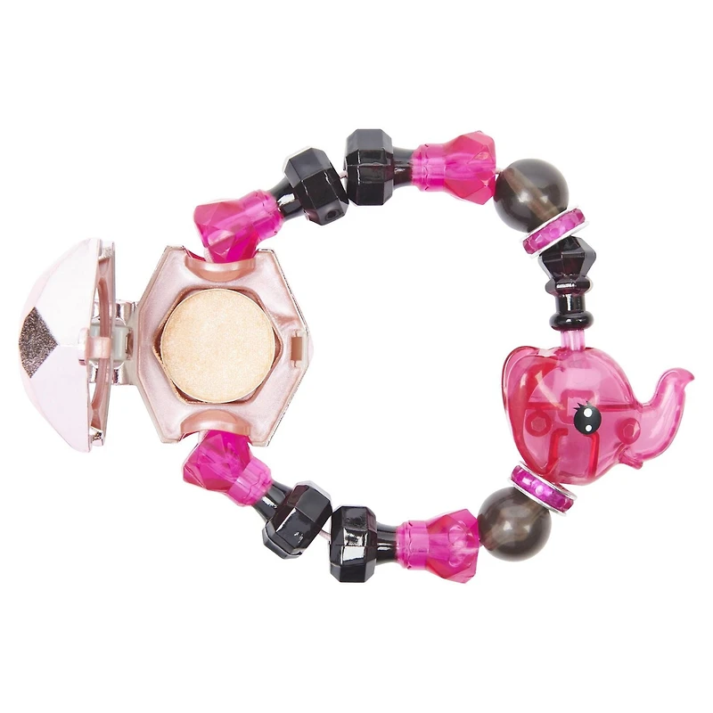 Twisty Petz Beauty, Série 6, Bracelet à collectionner Shady Elephant avec illuminateur pour le corps, pour les enfants à partir de 4 ans