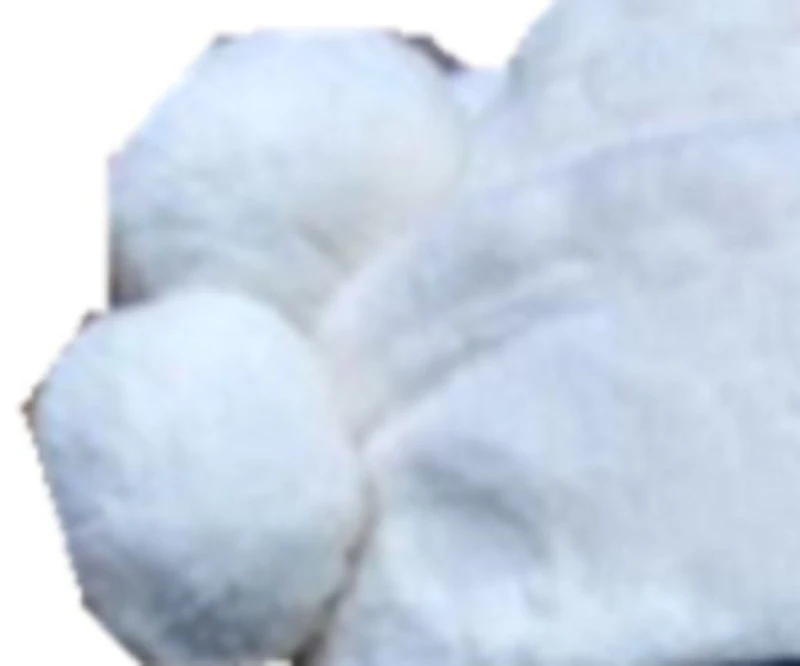 hometrends Caravan Pom Pom Plush Throw