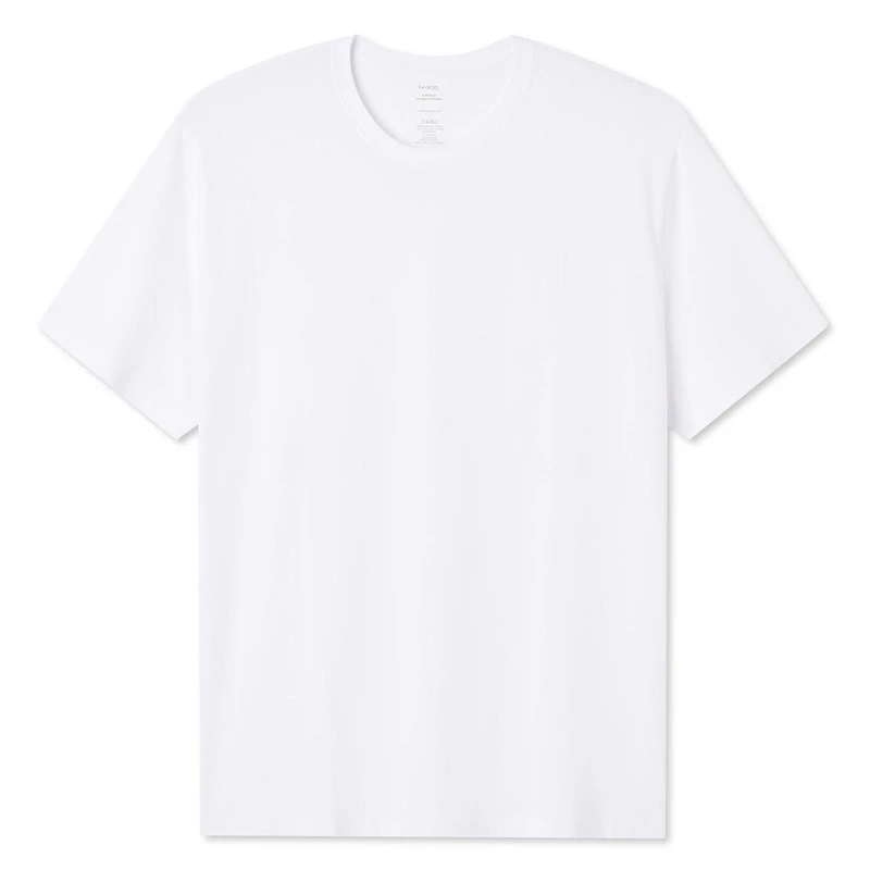 T-shirt à manches courtes George pour hommes forts Tailles 3XL-5XL