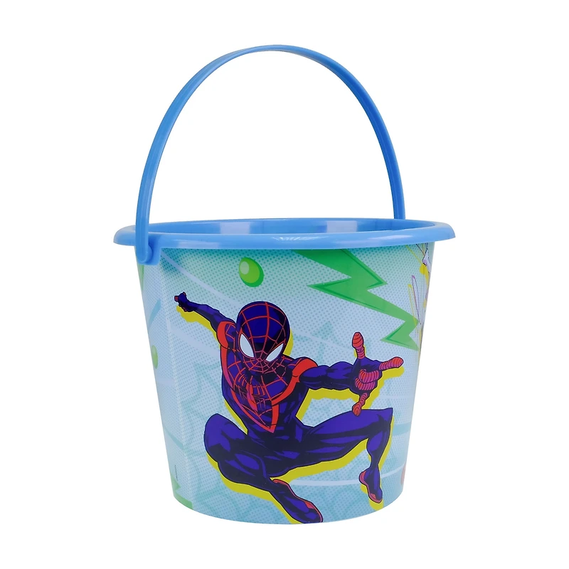 Panier de Pâques géant en plastique Spiderman, bleu, par Ruz