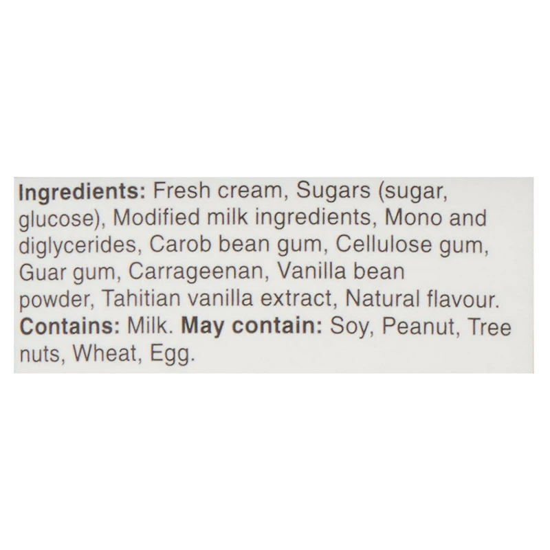Chapman's Premium Tahitian Vanilla Bean Ice Cream in a Tub, 2L