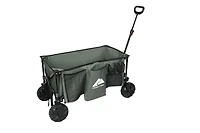 Ozark Trail All-Terrain Folding Wagon, Oversized 8" all-terrain wheel