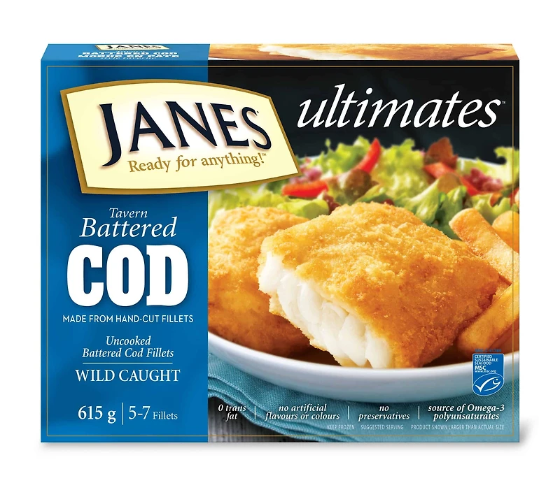 JANES FILETS DE MORUE PANÉS ultimes DE STYLE TAVERNE JANES FILETS DE MORUE PANÉS ultimes DE STYLE TAVERNE