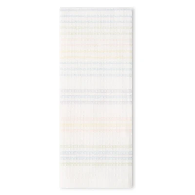 Serviette de cuisine rayée teinte en fil Way to Celebrate, multicolore, 40.64 cm x 66.04 cm, 1 pièce Comprend 1 torchon de cuisine