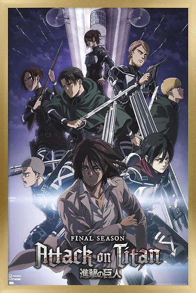 Attack on Titan: Season 4 - Key Visual 2 Wall Poster