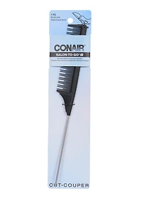 Conair Salon-To-Go- Rat Tail Comb With Metal Pick