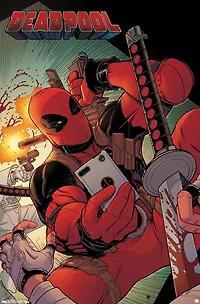 Marvel Comics Deadpool - Selfie Wall Poster, 22.375" x 34"