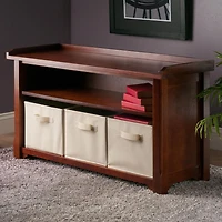 Verona Storage bench & baskets