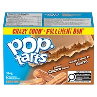 Tartelettes Pop-Tarts® glacées à saveur de churro, 384 g, 8 tartelettes POP TART CHURRO PÂTISSERIES 384GMX12