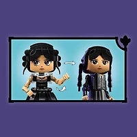 LEGO Wednesday Figurine de Mercredi Addams 76780 Ensemble de construction (702 pièces) Comprend 702 pièces, 10+ ans