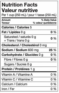 Bouillon de poulet biologique de Great Value 946 ml