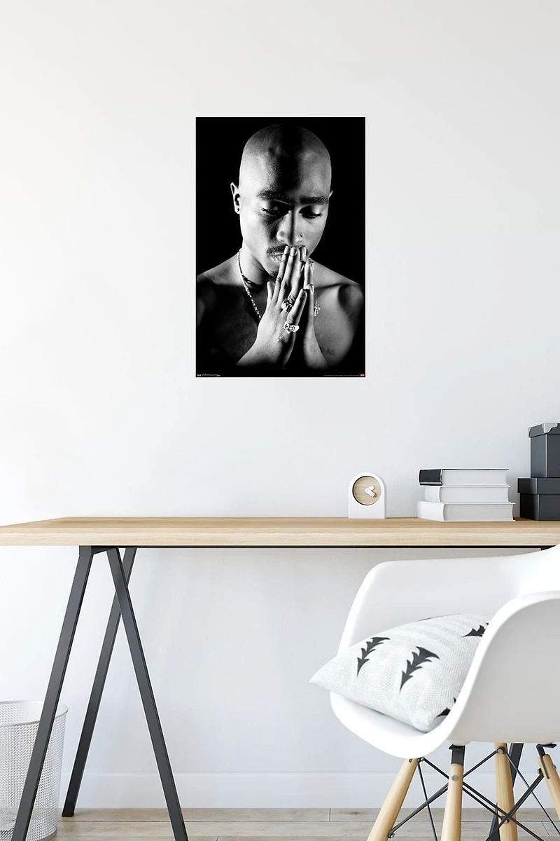 Tupac - Praying Wall Poster