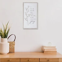 Framed Wooden Sign The Lord Has Done Great
