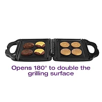 Salton XL 4-in-1 Panini Press, Grill, Sandwich & Waffle Maker, SM2001