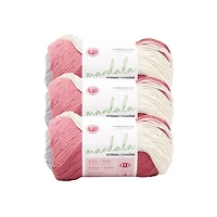 Lion Brand Mandala® String Yarn #1 Superfine/Fingering Yarn 100g/320m 3 Balls