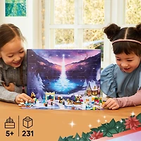 LEGO Disney Frozen Advent Calendar 2025 Kids Toy - Holiday Countdown Playset for Boys & Girls, Ages 5+ - Ana & Elsa Minidolls & Buildable Surprises - Disney Princess Gift for Christmas - 43273