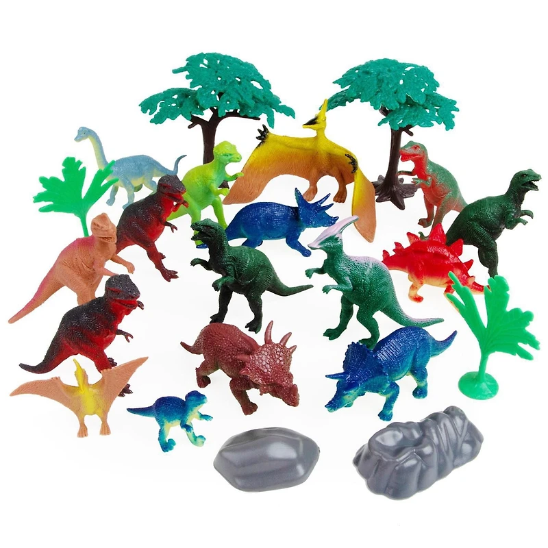 Adventure Force seau de dinosaures Ensemble de 40 pièces, 3 ans et plus