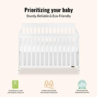 Rêve sur Moi Ashton Convertible 5-en-1 Berceau, Modèle #660