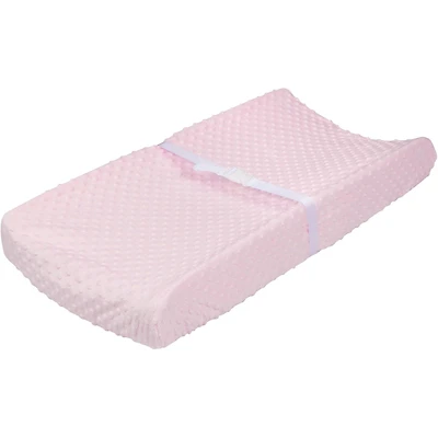 Gerber Baby Girls Dotted Light Pink Changing Pad Cover