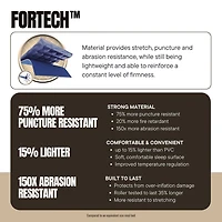 Bestway® Lit gonflable 2 places Queen Fortech® Snugable Top®