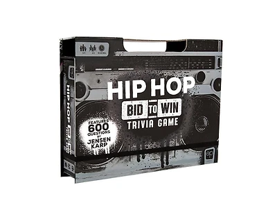 USAopoly Hip Hop Bid to Win Trivia Game