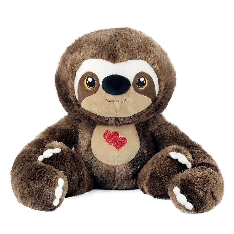 Tout pour Célébrer Saint-Valentin Grande Doux Séance Paresse Peluche  - Marron