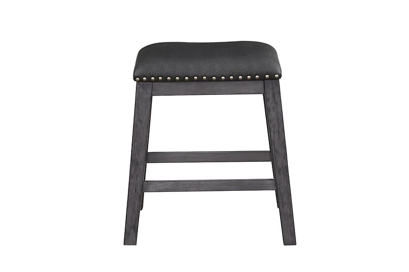Topline Home Furnishings Counter Height Grey Stool