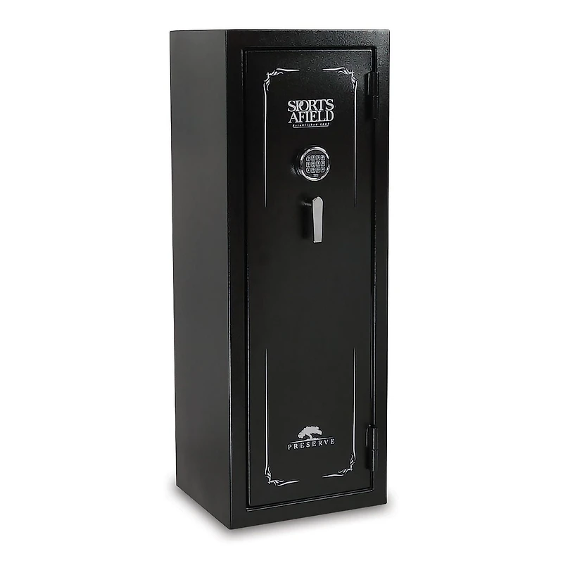 Preserve Series 55" Tall Gun Safe with Electronic Lock & Triple Seal Protection (18 Gun Capacity), Lifetime Warranty
