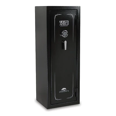 Preserve Series 55" Tall Gun Safe with Electronic Lock & Triple Seal Protection (18 Gun Capacity), Lifetime Warranty
