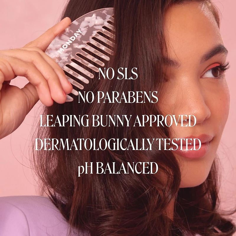 MONDAY Haircare Après-Shampooing SMOOTH avec Protéine de Blé, Huile de Noix de Coco et Huile d’Avocat pour Cheveux Sujets aux Frisottis 354 mL 354 ml