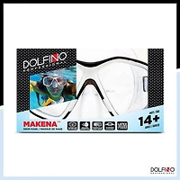 Dolfino Pro Makena Adult Dive Mask - Black