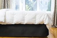 Gouchee Home Grid Quilted Bedskirt