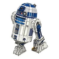 4D Build, Star Wars R2-D2, 3D Paper Model Kit, 192 Piece Paper Model Kit for Teens and Adults, Ages 10+, 3D Star Wars Paper Model Kit