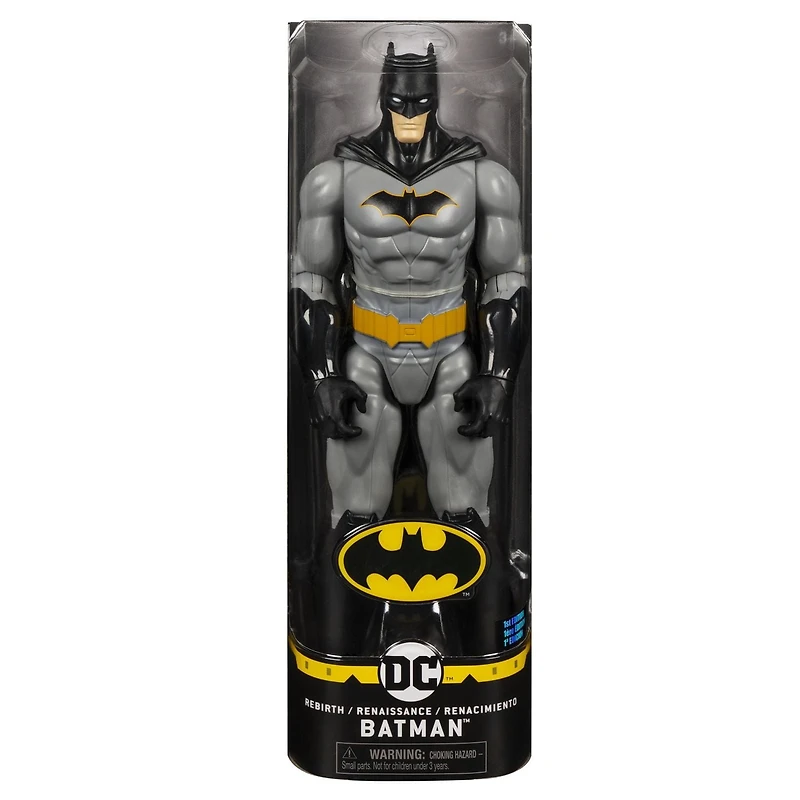 Batman 12-inch Rebirth Action Figure, Kids Toys for Boys Aged 3 and up