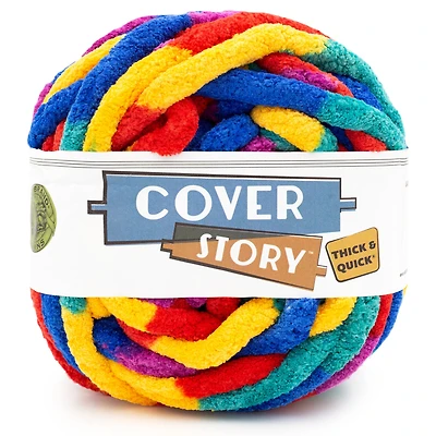 Lion Brand Cover Story™ Thick & Quick® Tropical Yarn #7 Jumbo Yarn, 300g/ 366m - 1CT