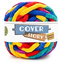 Lion Brand Cover Story™ Thick & Quick® Tropical Yarn #7 Jumbo Yarn, 300g/ 366m - 1CT