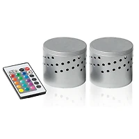Merkury MultiGlo 360 LED Multicolore Mur ou Plafonnier Lumières d'ambiance Lumiéres pour mur ou plafond