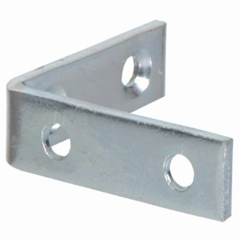 2ZINC CORNER BRACE - FRENCH HARDWARE ESSENTIAL 2"RENFORT D'ANGLE
